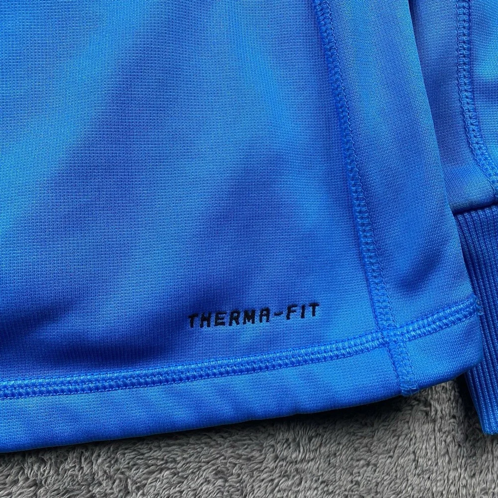 Nike Therma Fit Hoodie Womens XS Blue Pink‎ Long Sleeve